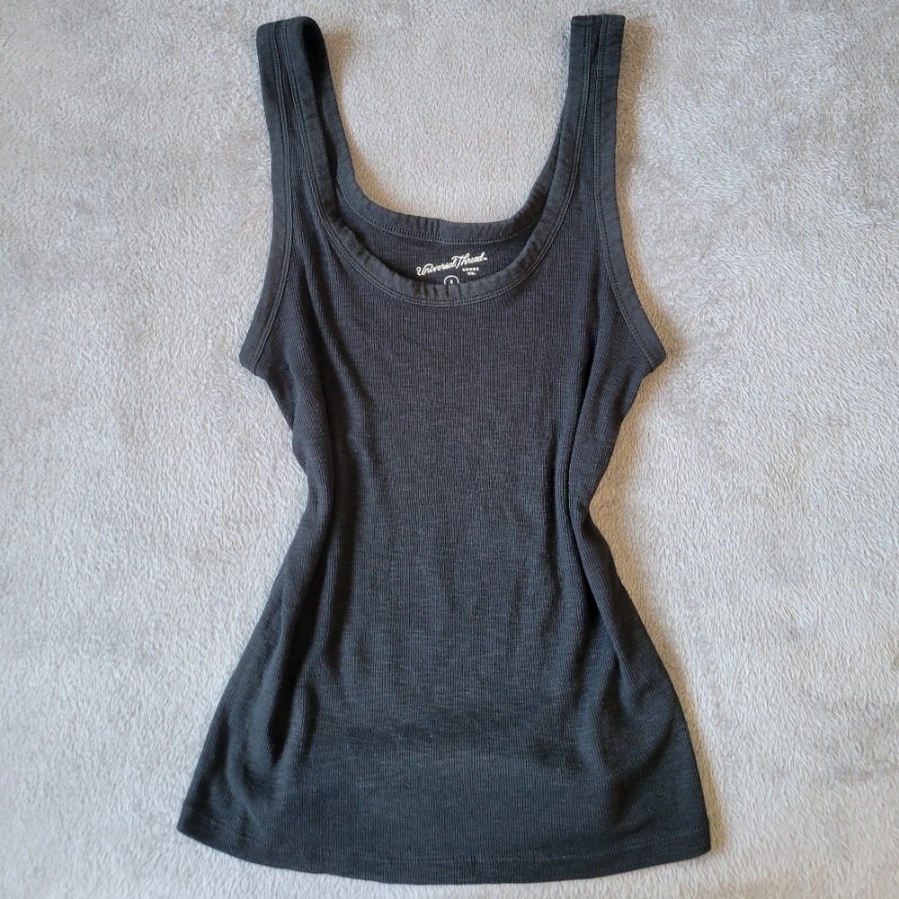 vintage universal thread black tank top